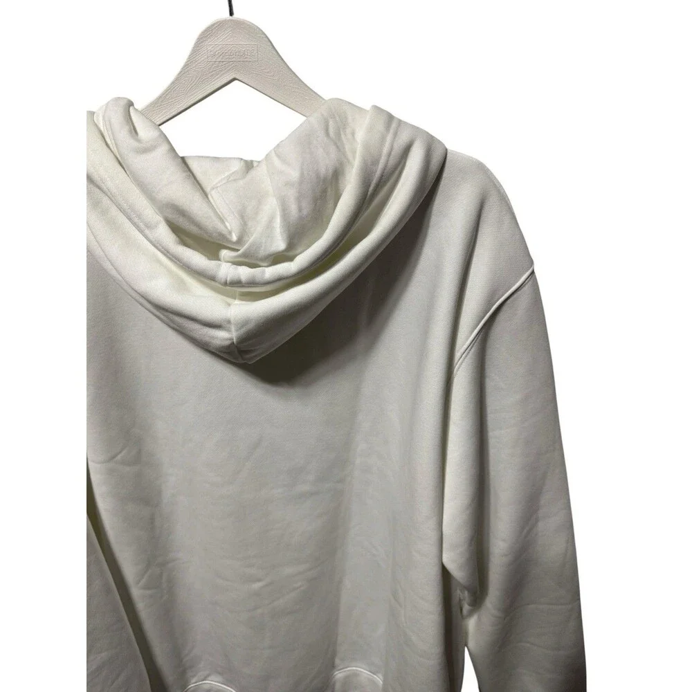 Adidas Men's Size XXL White Essential Hoody Sweatshirt Trefoil NEW